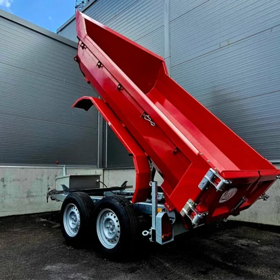 Schwerlast-Rückwärtskipper Muldy 3500 Cargo (3.500 kg Tandem-Baustellenkipper) – Bild 1