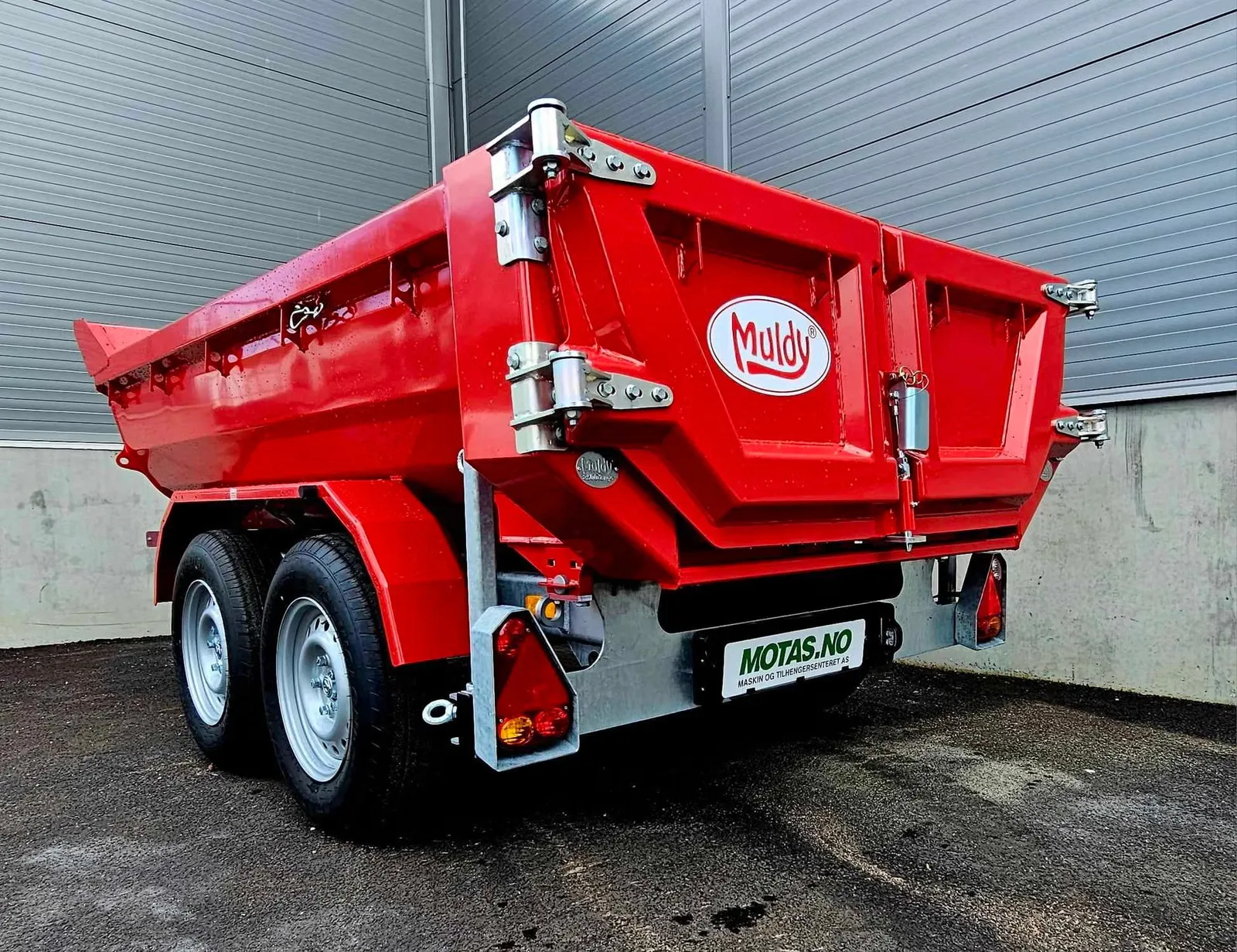 Schwerlast-Rückwärtskipper Muldy 3500 Cargo (3.500 kg Tandem-Baustellenkipper) – Bild 2