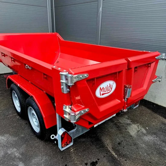 Schwerlast-Rückwärtskipper Muldy 3500 Cargo (3.500 kg Tandem-Baustellenkipper) – Bild 3