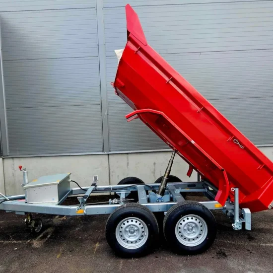 Schwerlast-Rückwärtskipper Muldy 3500 Cargo (3.500 kg Tandem-Baustellenkipper) – Bild 5