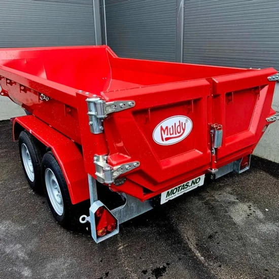 Schwerlast-Rückwärtskipper Muldy 3500 Cargo (3.500 kg Tandem-Baustellenkipper) – Bild 6