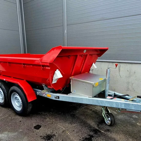 Schwerlast-Rückwärtskipper Muldy 3500 Cargo (3.500 kg Tandem-Baustellenkipper) – Bild 7