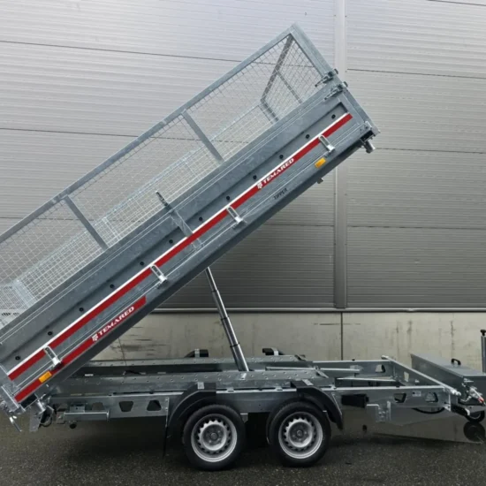 Dreiseitenkipper Temared Ceres Plus (3.500 kg Tandem-Hochlader mit Gitteraufbau) – Bild 6