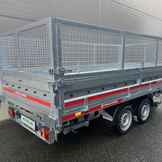 Dreiseitenkipper Temared Ceres Plus (3.500 kg Tandem-Hochlader mit Gitteraufbau) – Bild 1