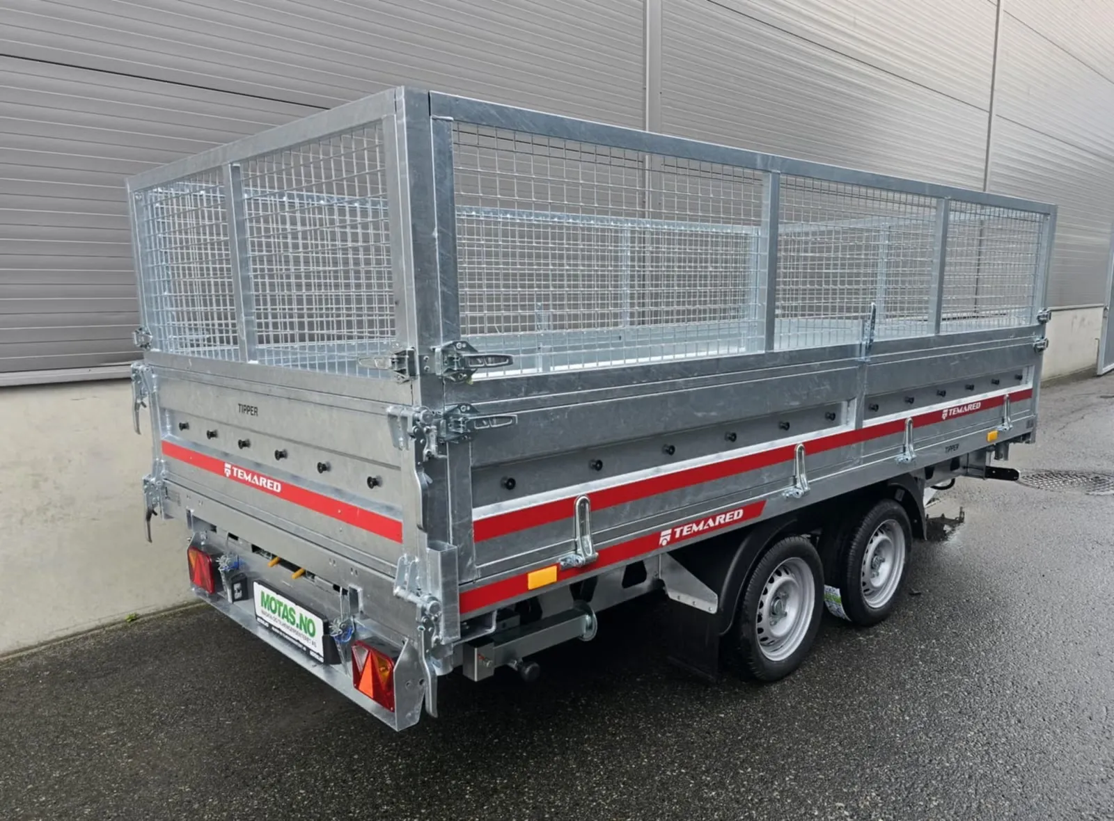 Dreiseitenkipper Temared Ceres Plus (3.500 kg Tandem-Hochlader mit Gitteraufbau) – Bild 1
