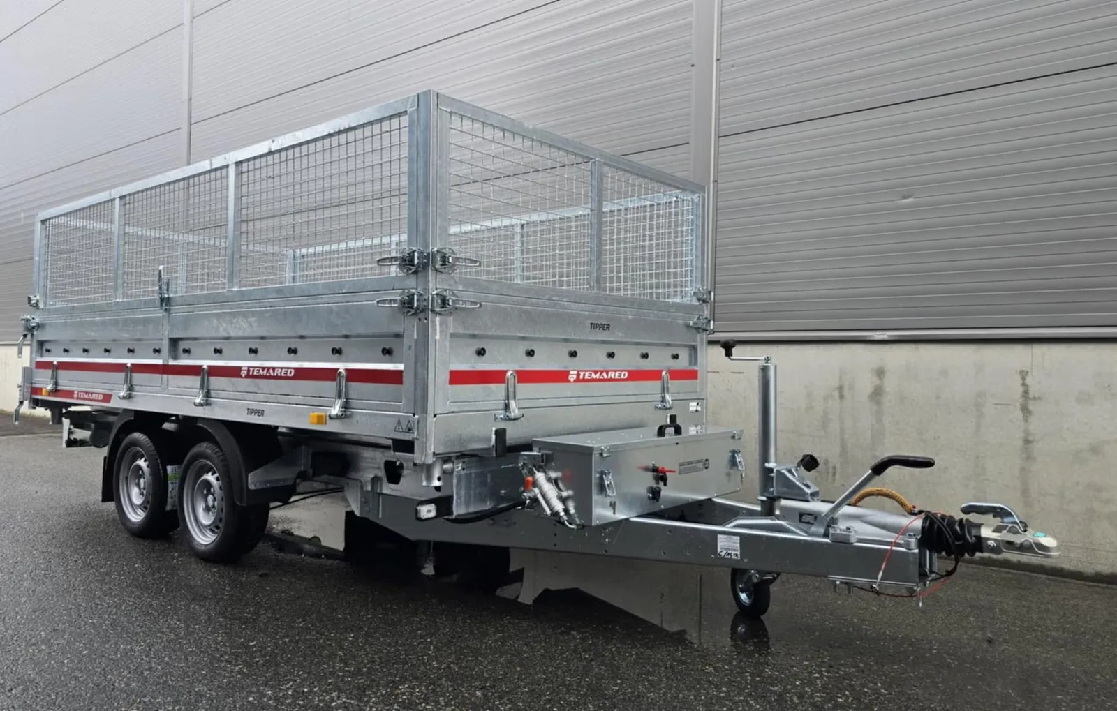 Dreiseitenkipper Temared Ceres Plus (3.500 kg Tandem-Hochlader mit Gitteraufbau) – Bild 7