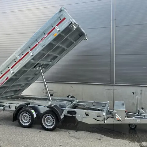 Dreiseitenkipper Temared Ceres (3.500 kg Tandem-Hochlader mit Gitteraufbau)