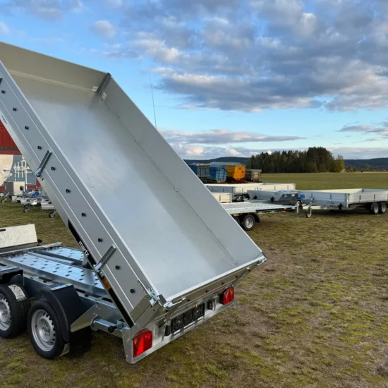 Anhänger Martz Tipper HD300/2S 3000 kg - Elektro- & Hand-Rückwärtskipper – Bild 10