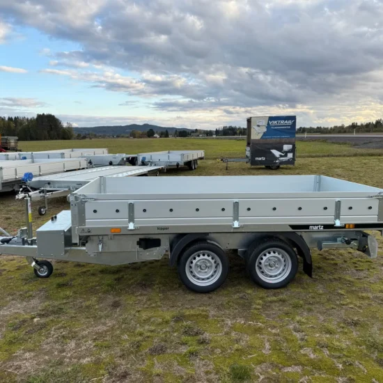 Anhänger Martz Tipper HD300/2S 3000 kg - Elektro- & Hand-Rückwärtskipper – Bild 11