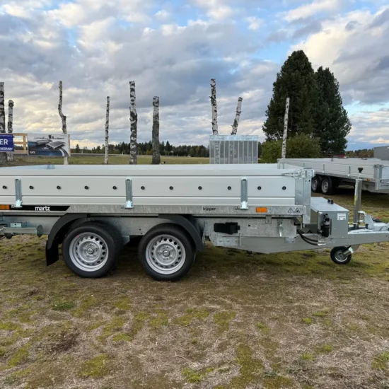 Anhänger Martz Tipper HD300/2S 3000 kg - Elektro- & Hand-Rückwärtskipper – Bild 1