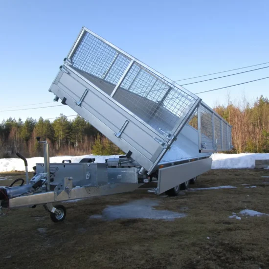 Anhänger Martz Tipper HD 400/3S 3500 kg - 3-Seiten-Elektro- & Handkipper – Bild 2