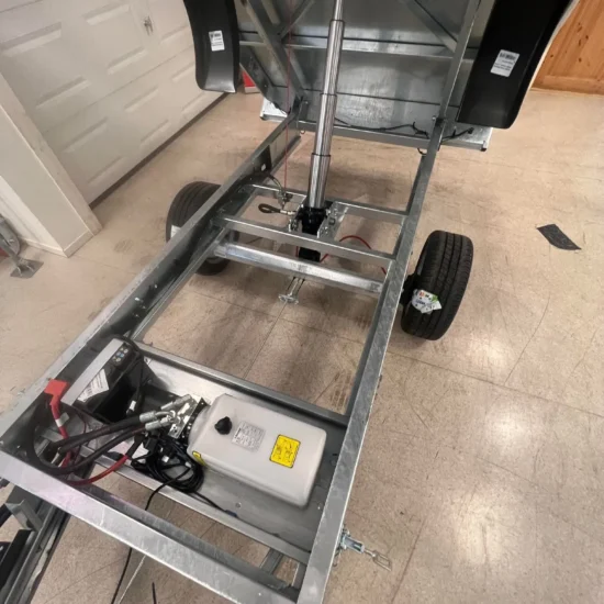 Rückwärtskipper Temared Fenris (1.500 kg Einachs-Kipper mit Elektropumpe) – Bild 11