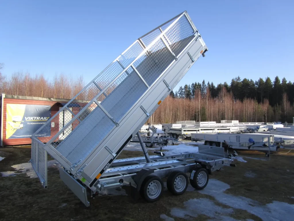 Anhänger Martz Tipper HD 400/3S 3500 kg - 3-Seiten-Elektro- & Handkipper