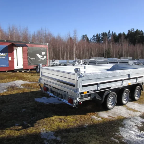 Anhänger Martz Tipper HD 400/3S 3500 kg - 3-Seiten-Elektro- & Handkipper – Bild 14