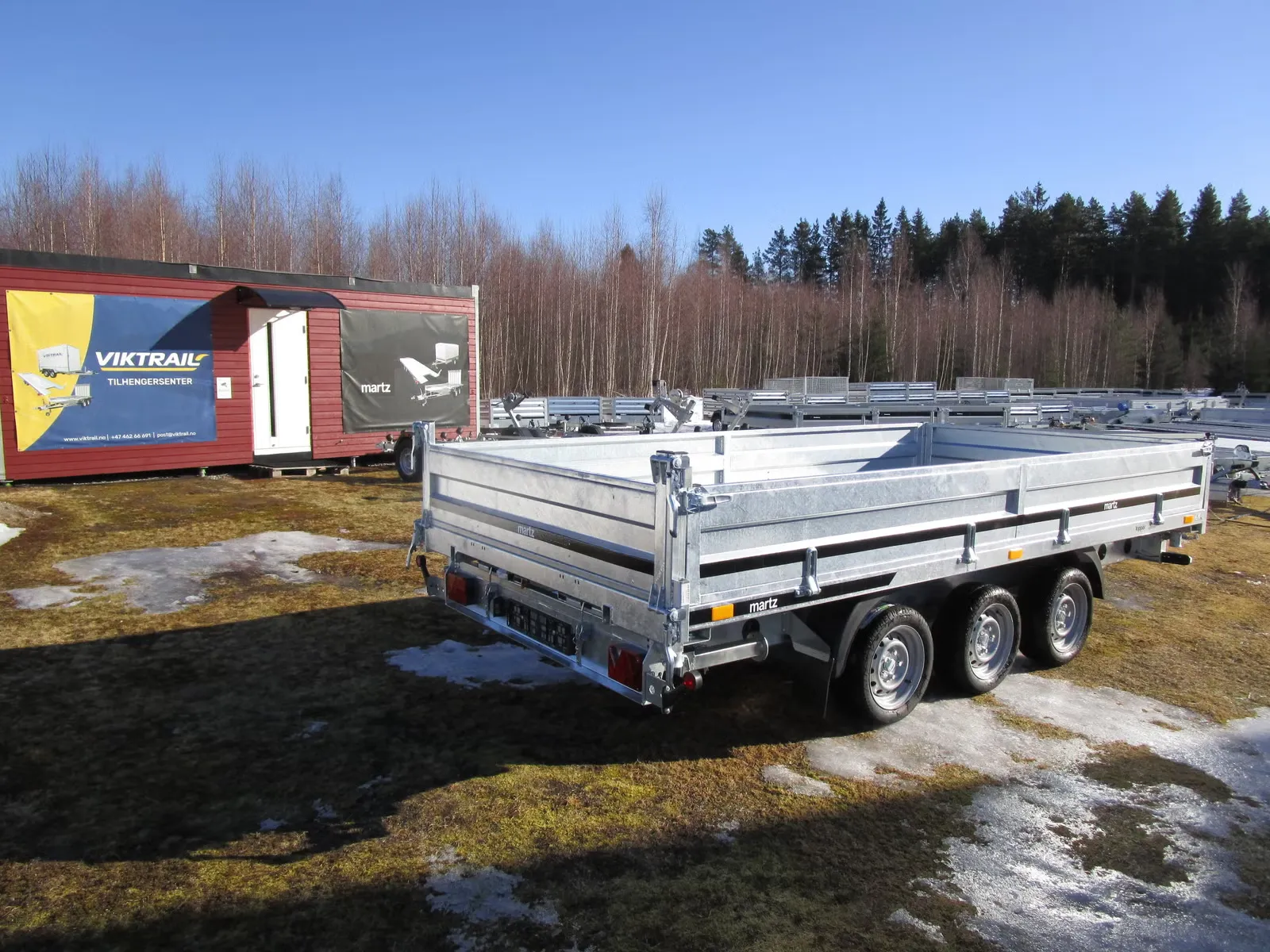Anhänger Martz Tipper HD 400/3S 3500 kg - 3-Seiten-Elektro- & Handkipper – Bild 14