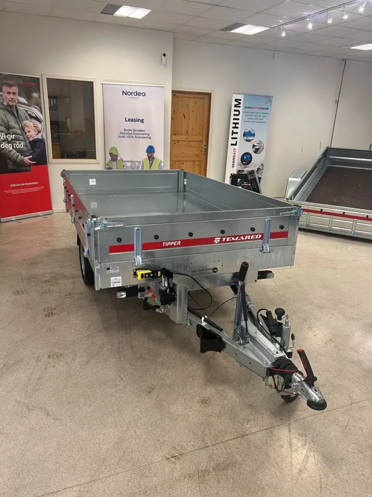 Rückwärtskipper Temared Fenris (1.500 kg Einachs-Kipper mit Elektropumpe)