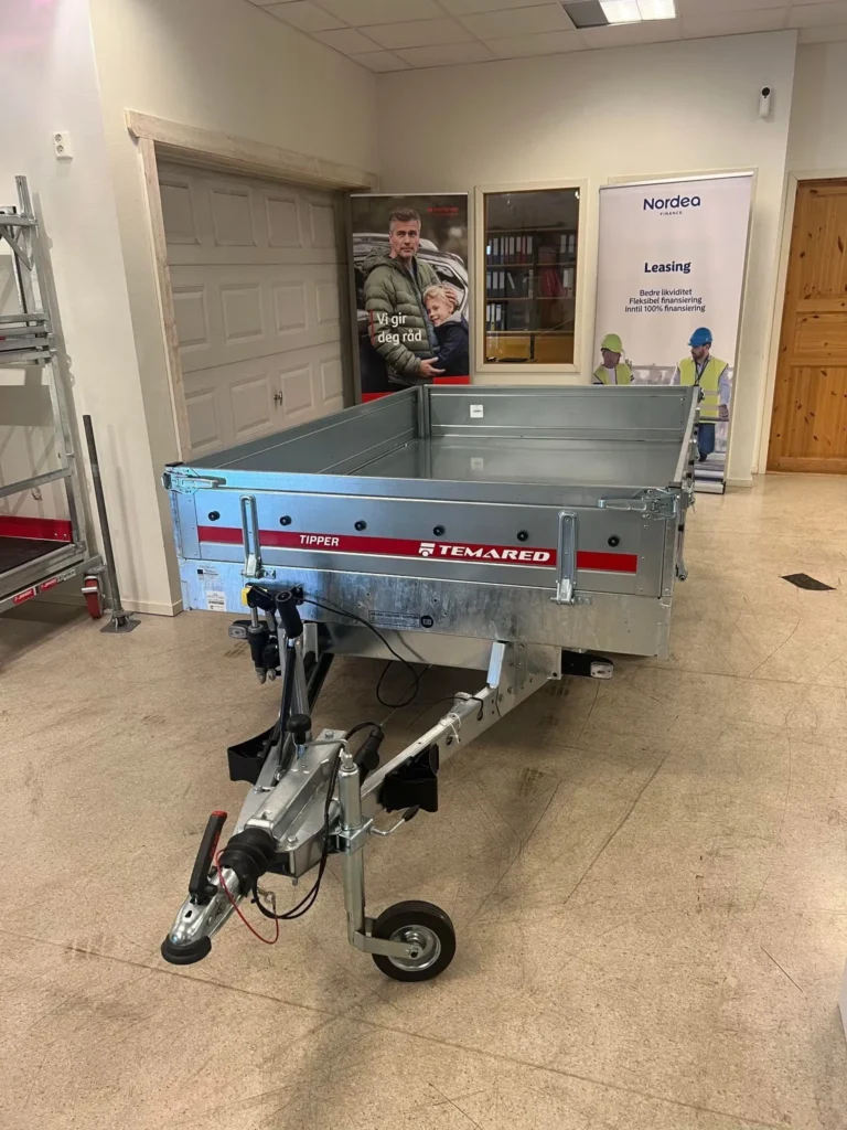 Rückwärtskipper Temared Fenris (1.500 kg Einachs-Kipper mit Elektropumpe)