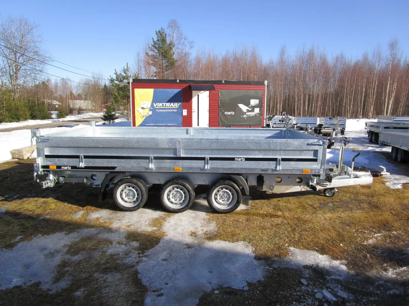 Anhänger Martz Tipper HD 400/3S 3500 kg - 3-Seiten-Elektro- & Handkipper – Bild 20