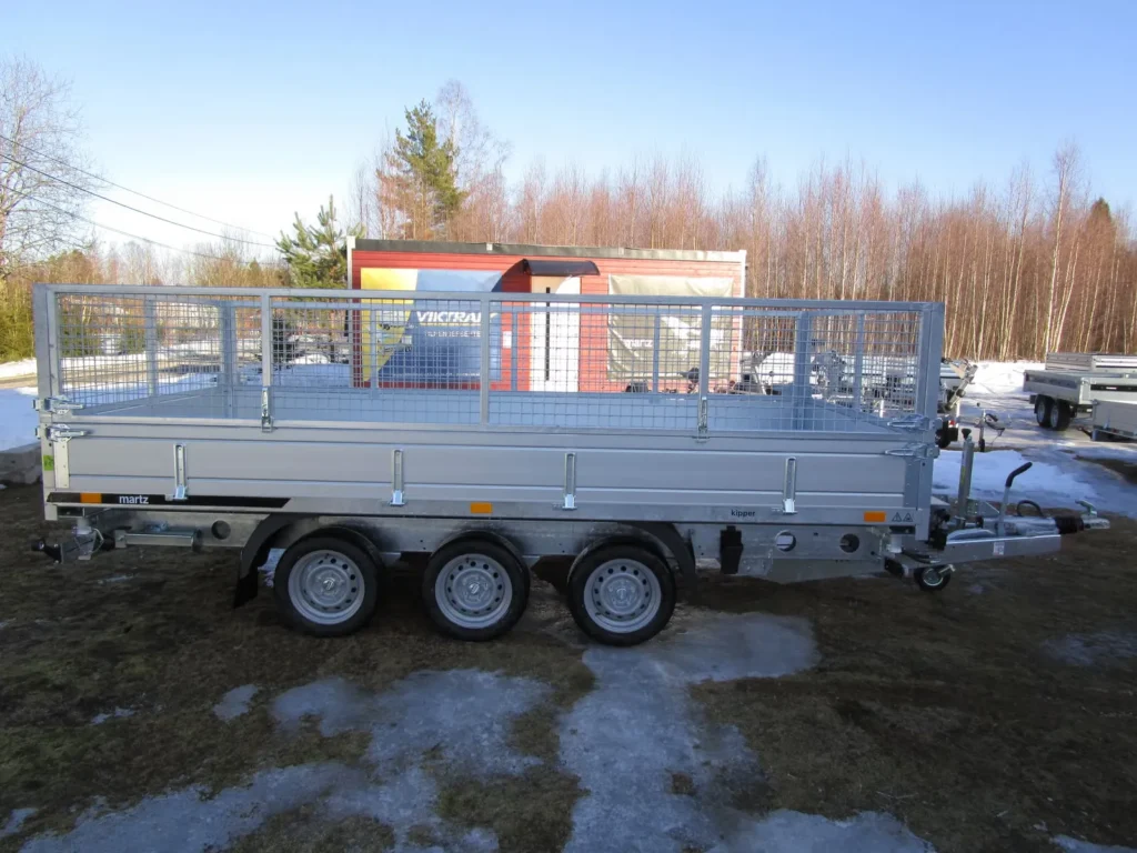 Anhänger Martz Tipper HD 400/3S 3500 kg - 3-Seiten-Elektro- & Handkipper
