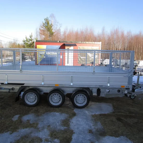 Anhänger Martz Tipper HD 400/3S 3500 kg - 3-Seiten-Elektro- & Handkipper – Bild 3
