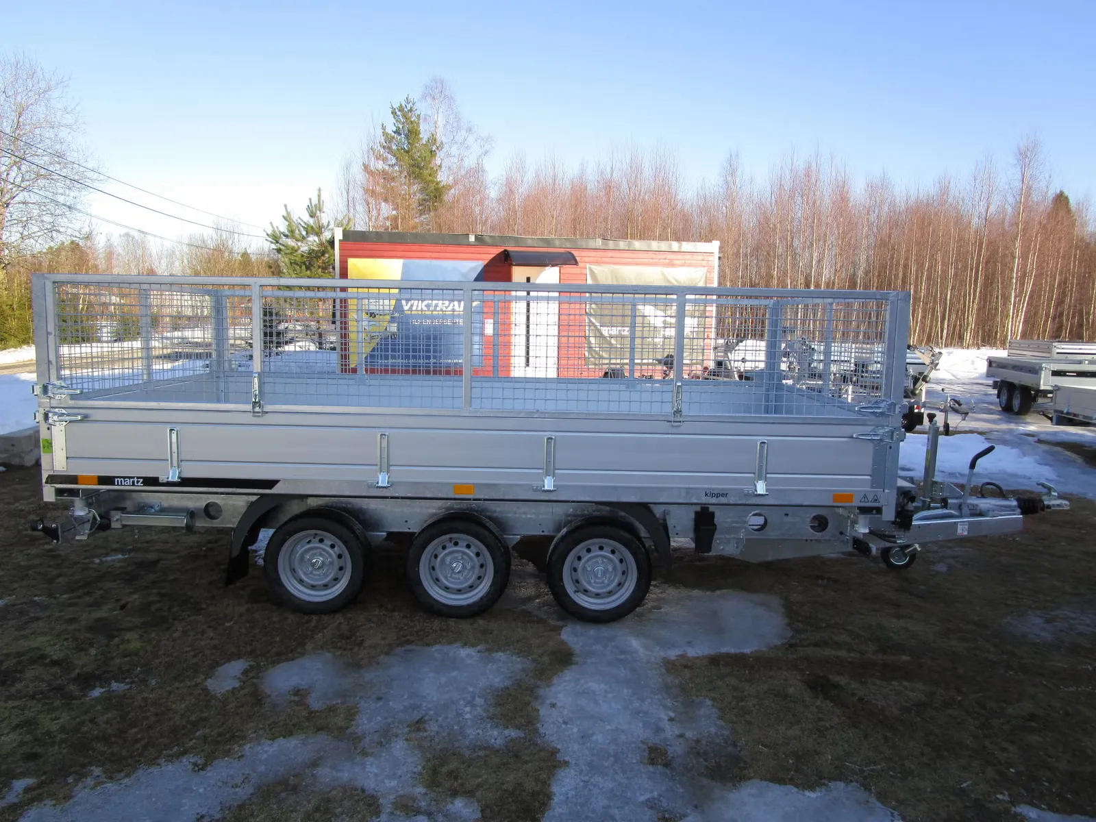 Anhänger Martz Tipper HD 400/3S 3500 kg - 3-Seiten-Elektro- & Handkipper – Bild 3