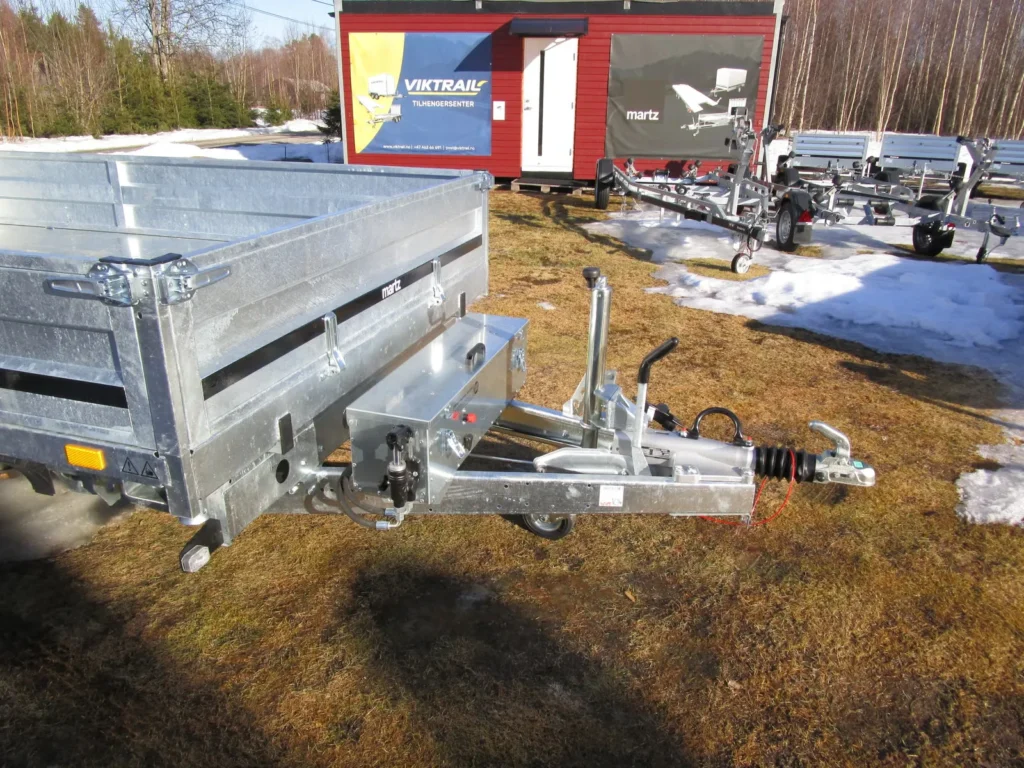 Anhänger Martz Tipper HD 400/3S 3500 kg - 3-Seiten-Elektro- & Handkipper