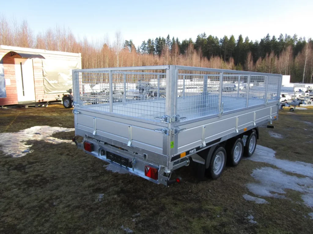 Anhänger Martz Tipper HD 400/3S 3500 kg - 3-Seiten-Elektro- & Handkipper