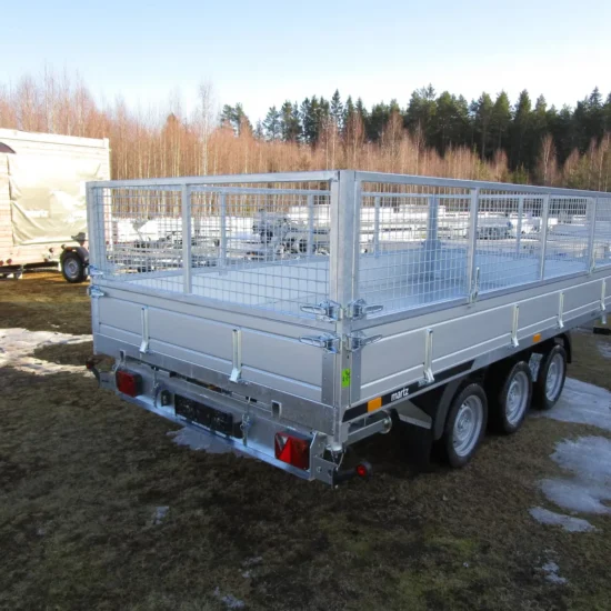 Anhänger Martz Tipper HD 400/3S 3500 kg - 3-Seiten-Elektro- & Handkipper – Bild 4