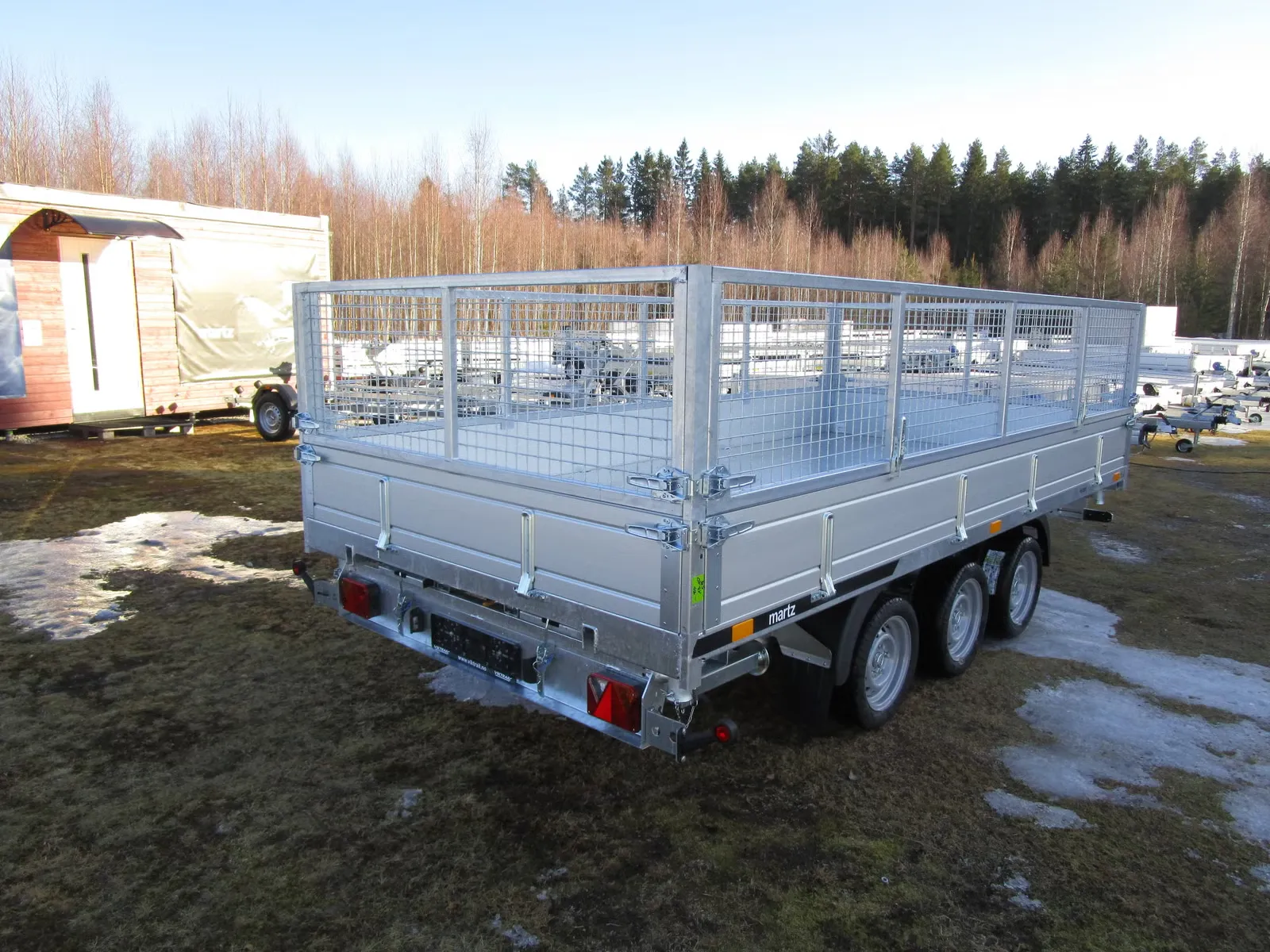 Anhänger Martz Tipper HD 400/3S 3500 kg - 3-Seiten-Elektro- & Handkipper – Bild 4