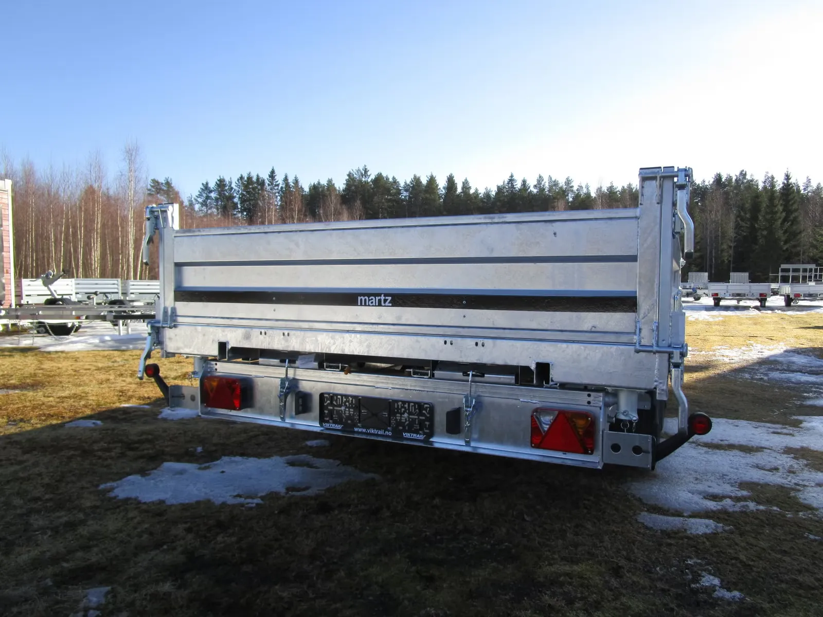 Anhänger Martz Tipper HD 400/3S 3500 kg - 3-Seiten-Elektro- & Handkipper – Bild 5