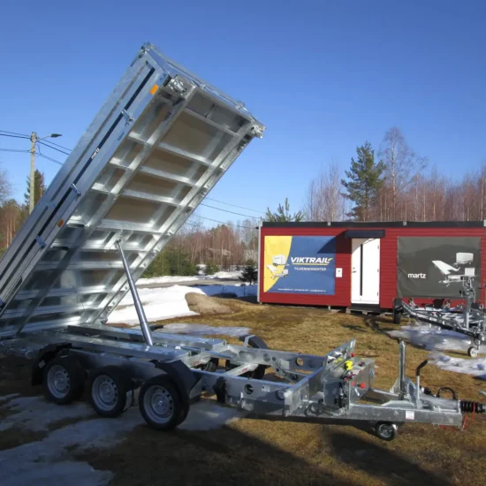 Anhänger Martz Tipper HD 400/3S 3500 kg - 3-Seiten-Elektro- & Handkipper – Bild 6