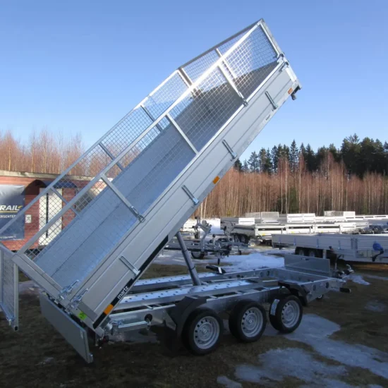 Anhänger Martz Tipper HD 400/3S 3500 kg - 3-Seiten-Elektro- & Handkipper – Bild 1