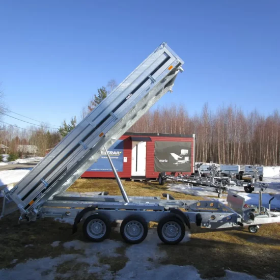 Anhänger Martz Tipper HD 400/3S 3500 kg - 3-Seiten-Elektro- & Handkipper – Bild 11