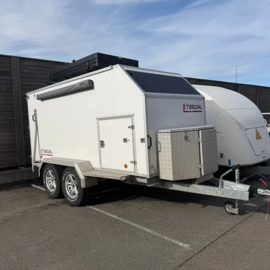 Offroad-Gepäckanhänger Tredal Custom T-23-UNSLK-OR (2.300 kg mit Spirax-Einzelradaufhängung) – Bild 2