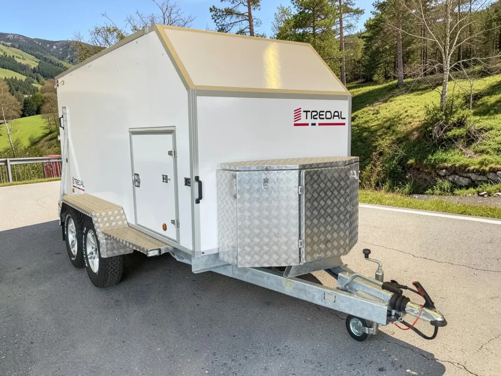 Offroad-Gepäckanhänger Tredal Custom T-23-UNSLK-OR (2.300 kg mit Spirax-Einzelradaufhängung)