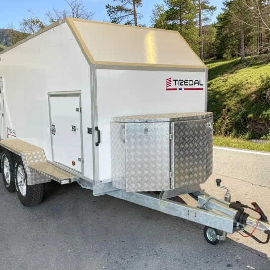 Offroad-Gepäckanhänger Tredal Custom T-23-UNSLK-OR (2.300 kg mit Spirax-Einzelradaufhängung) – Bild 1