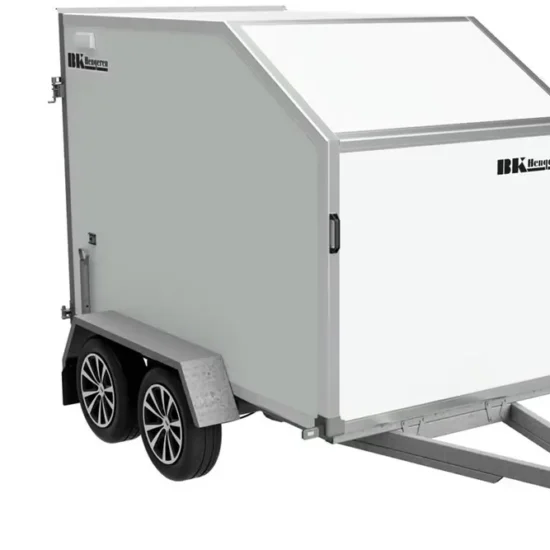 Kofferanhänger BK Hengeren PLC 2025 (2.000 kg Tandemkoffer mit geneigtem Dach & Wabenstruktur) – Bild 1