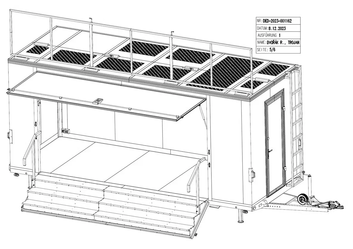 Messe- und Ausstellungsanhänger Wiks Box Trailer HK (2.700 kg Spezial-Messekoffer) – Bild 4