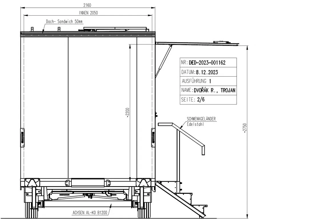 Messe- und Ausstellungsanhänger Wiks Box Trailer HK (2.700 kg Spezial-Messekoffer) – Bild 5