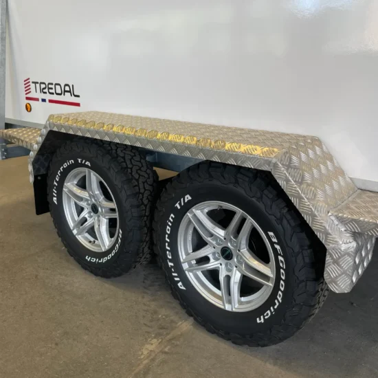 Offroad-Gepäckanhänger Tredal Custom T-23-UNSLK-OR (2.300 kg mit Spirax-Einzelradaufhängung) – Bild 6