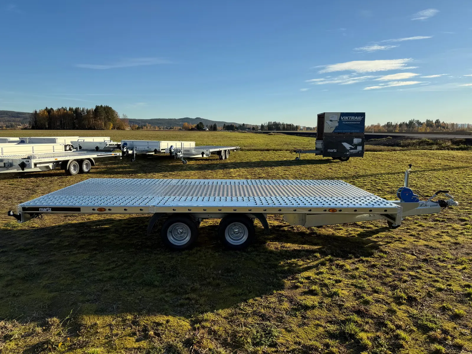 Anhänger Martz GT Unideck 450/2S 2700 kg - Professional Tandem Autotransporter – Bild 7