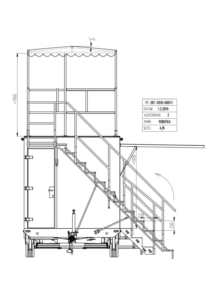 Messe- und Ausstellungsanhänger Wiks Robotka (3.000 kg Premium-Showroom-Anhänger)