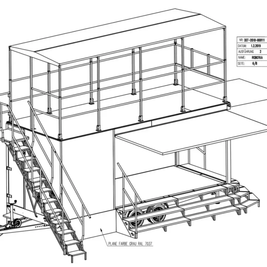 Messe- und Ausstellungsanhänger Wiks Robotka (3.000 kg Premium-Showroom-Anhänger) – Bild 11