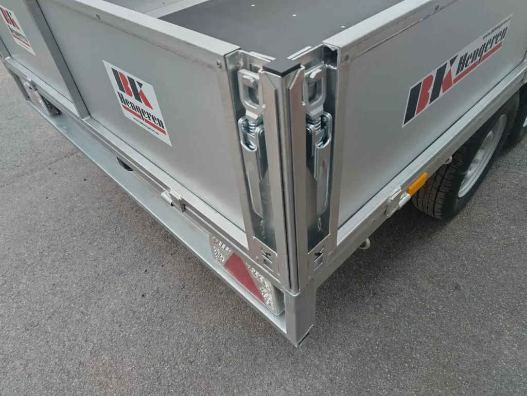 Anhänger BK PHN 2732B mit langem Zugdreieck - Profi-Hochlader