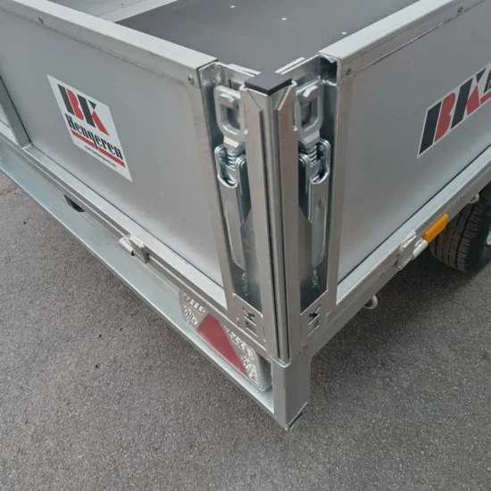 Anhänger BK PHN 2732B mit langem Zugdreieck - Profi-Hochlader – Bild 3