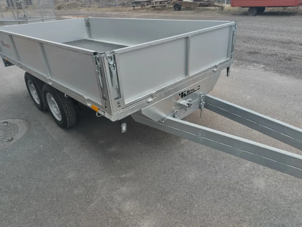 Anhänger BK PHN 2732B mit langem Zugdreieck - Profi-Hochlader
