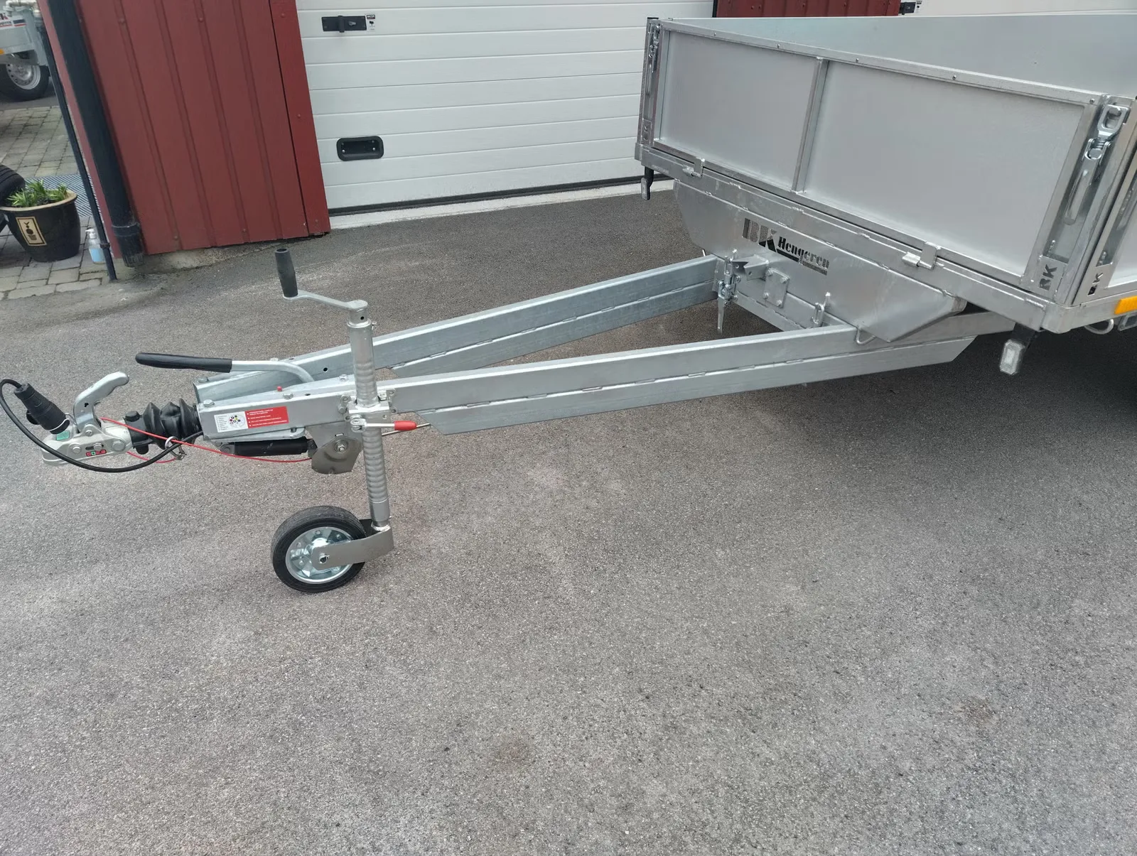 Anhänger BK PHN 2732B mit langem Zugdreieck - Profi-Hochlader – Bild 5