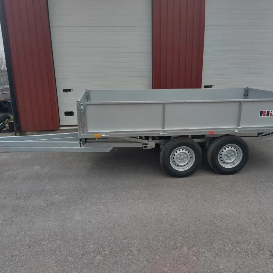 Anhänger BK PHN 2732B mit langem Zugdreieck - Profi-Hochlader – Bild 2