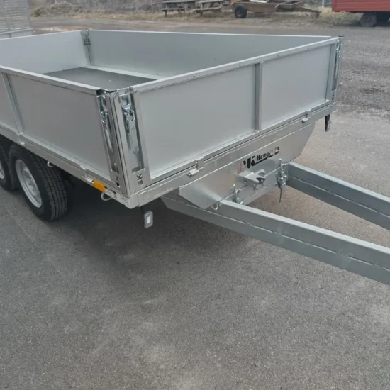 Anhänger BK PHN 2732B mit langem Zugdreieck - Profi-Hochlader – Bild 6