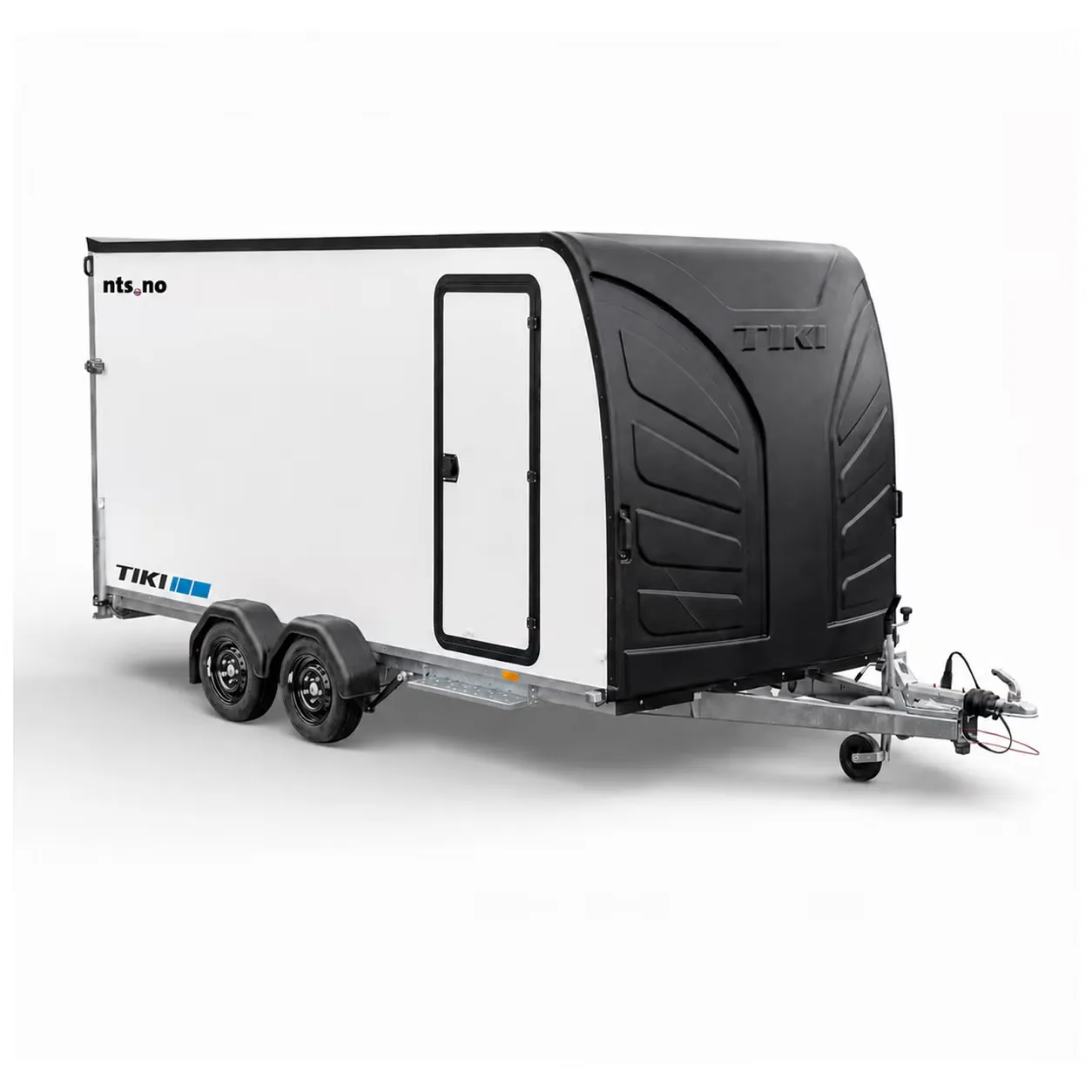 Kofferanhänger Tiki CV400-DRBW (2.000 kg / 2.700 kg Tandem-Möbelkoffer mit Rampentür & Seitentür) – Bild 1